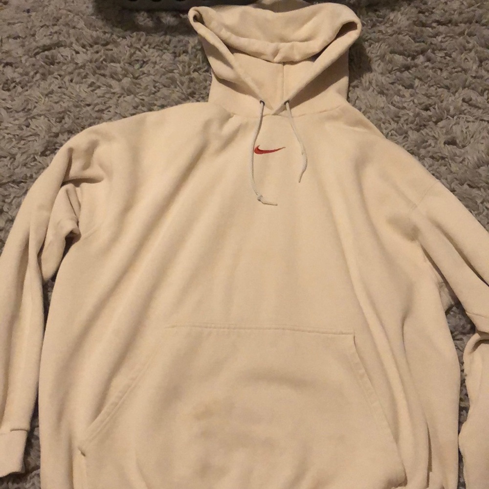 center swoosh nike hoodie
